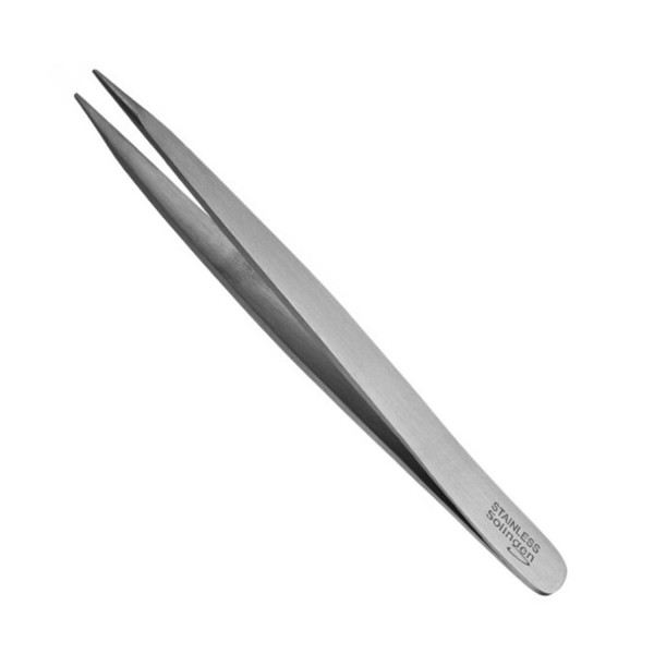 Pollie inoxidable pinzas depilatorias fina 1un